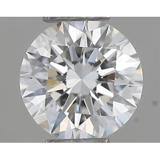 0.23 Carat Round F VVS1 EX GIA Natural Diamond