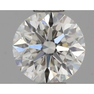 0.41 Carat Round G VS1 EX IGI Natural Diamond