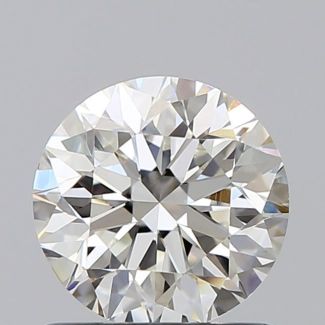 0.90 Carat Round H VVS2 VG GIA Natural Diamond