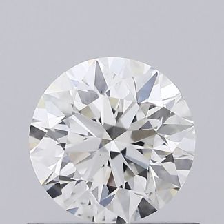 0.65 Carat Round E VS2 EX GIA Natural Diamond