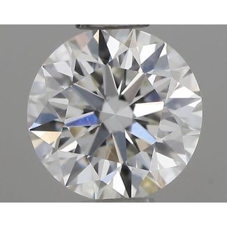 0.46 Carat Round G VVS1 EX IGI Natural Diamond