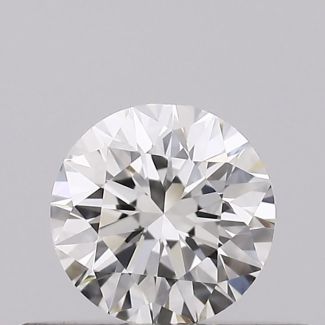 0.3 Carat Round H VVS1 EX VG GIA Natural Diamond