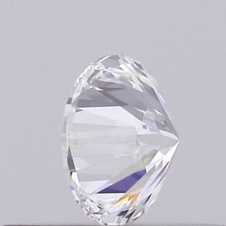 0.26 Carat Round D SI1 EX GIA Natural Diamond