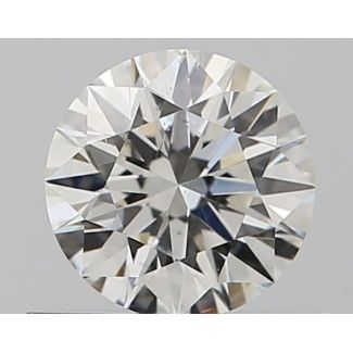 0.5 Carat Round G SI1 EX VG GIA Natural Diamond