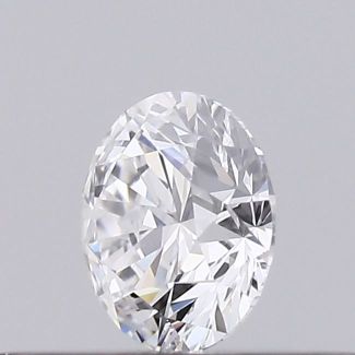 0.23 Carat Round D VVS1 EX GIA Natural Diamond