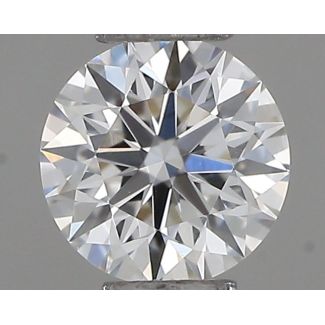 0.23 Carat Round F VVS2 VG EX GIA Natural Diamond