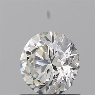 0.70 Carat Round I VS2 VG EX GIA Natural Diamond