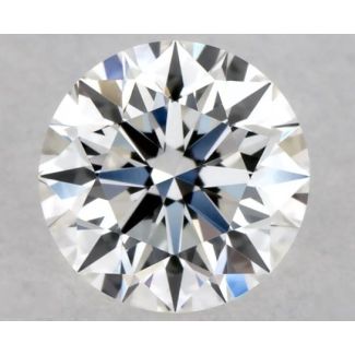 0.32 Carat Round F IF EX GIA Natural Diamond