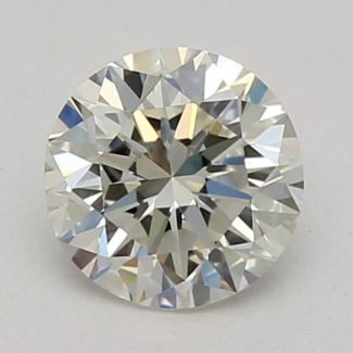 0.45 Carat Round I VVS2 VG EX GIA Natural Diamond