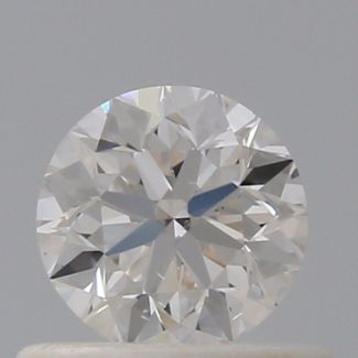 0.50 Carat Round H VS2 VG EX GIA Natural Diamond