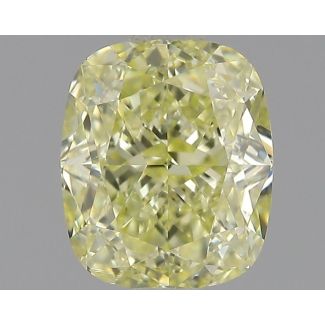 1.2 Carat Cushion Modified Fancy Yellow VS1 - VG GD GIA Natural Diamond