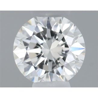 0.31 Carat Round H VVS1 EX GIA Natural Diamond