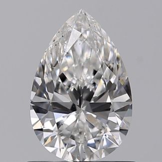 0.72 Carat Pear E SI1 - VG GIA Natural Diamond