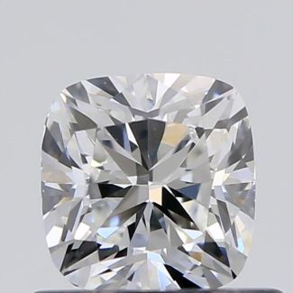 0.55 Carat Cushion F VS1 - EX VG GIA Natural Diamond