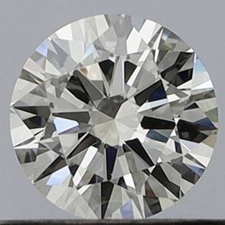 0.45 Carat Round G VVS1 EX GIA Natural Diamond