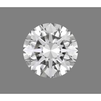 0.34 Carat Round F IF EX GIA Natural Diamond