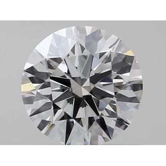 0.52 Carat Round G VVS2 EX GIA Natural Diamond