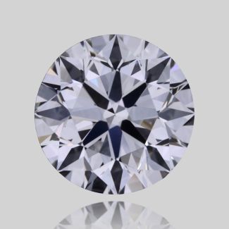 0.5 Carat Round D VVS2 EX VG GIA Natural Diamond