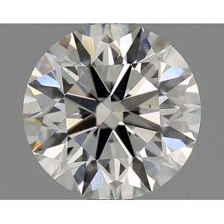 1.02 Carat Round J VS1 EX VG GIA Natural Diamond