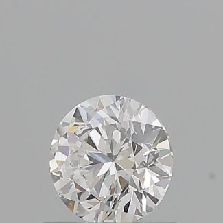 0.5 Carat Round E VVS1 VG EX GIA Natural Diamond