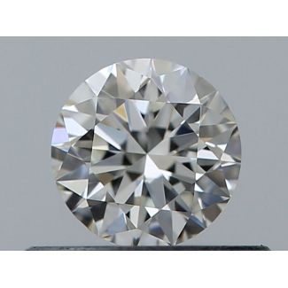 0.3 Carat Round H VVS1 EX GIA Natural Diamond