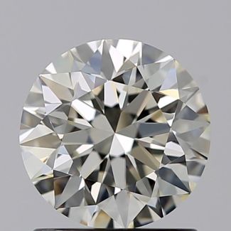 1.02 Carat Round K VVS1 EX GIA Natural Diamond