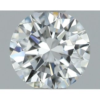 0.31 Carat Round E VVS1 VG EX GIA Natural Diamond