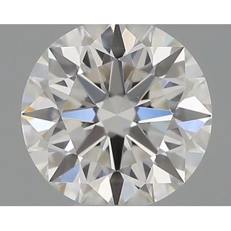 0.3 Carat Round H VVS1 EX GIA Natural Diamond