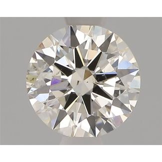 0.70 Carat Round H SI2 EX IGI Natural Diamond