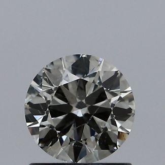 0.80 Carat Round K SI1 VG GIA Natural Diamond