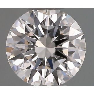 0.5 Carat Round F VS2 EX GIA Natural Diamond