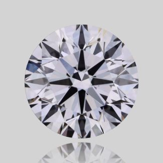 0.78 Carat Round H VVS1 EX GIA Natural Diamond