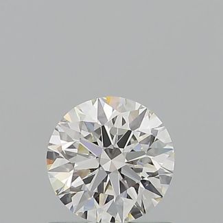 0.8 Carat Round H VVS2 EX GIA Natural Diamond