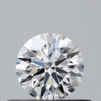 0.32 Carat Round E SI1 EX GIA Natural Diamond