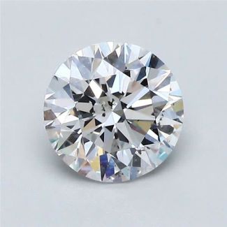 1.2 Carat Round D SI1 EX GIA Natural Diamond