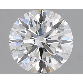 2.01 Carat Round F SI2 EX VG GIA Natural Diamond