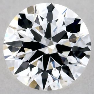 0.31 Carat Round D VS2 EX GIA Natural Diamond