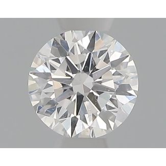 0.30 Carat Round F SI1 EX VG GIA Natural Diamond