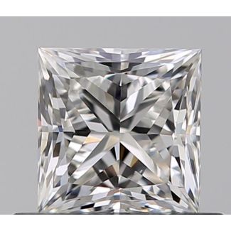 0.50 Carat Princess F VS1 - VG GIA Natural Diamond