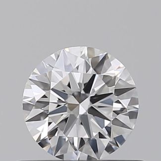 0.42 Carat Round E VS1 EX GIA Natural Diamond