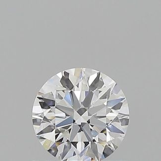 0.56 Carat Round G VVS2 EX GIA Natural Diamond