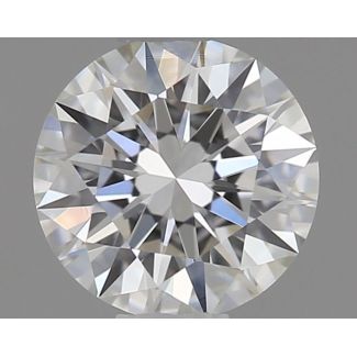 0.32 Carat Round G VVS1 EX GIA Natural Diamond