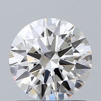 0.95 Carat Round H VS2 EX GIA Natural Diamond