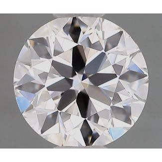 1.0 Carat Round D VS2 EX VG GIA Natural Diamond