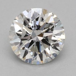 0.33 Carat Round E SI1 EX GIA Natural Diamond