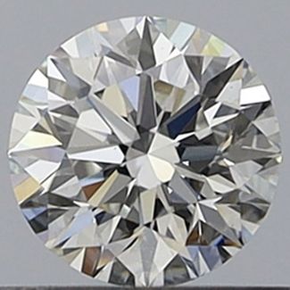 0.5 Carat Round E VS1 EX GIA Natural Diamond