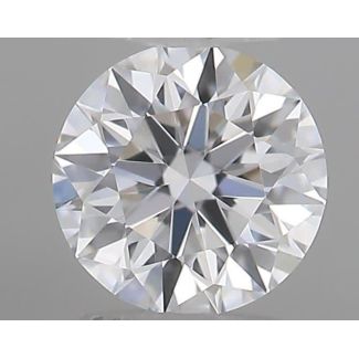 0.19 Carat Round D IF EX GIA Natural Diamond