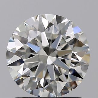 1.19 Carat Round I VVS2 EX GIA Natural Diamond