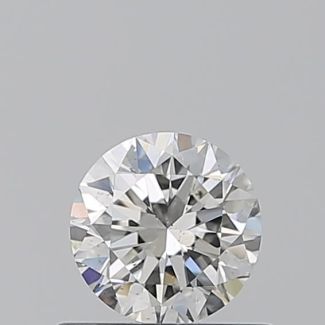 0.55 Carat Round H SI1 VG GIA Natural Diamond