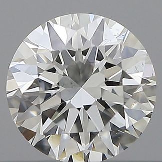 0.4 Carat Round H VS2 VG EX GIA Natural Diamond